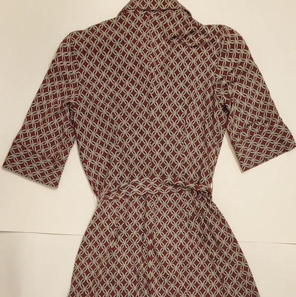 Red Patterned Dress - Picture 5 of 5